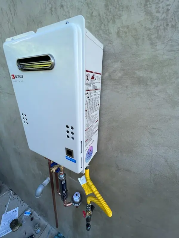 Tankless water heater installation for Littlefield homes